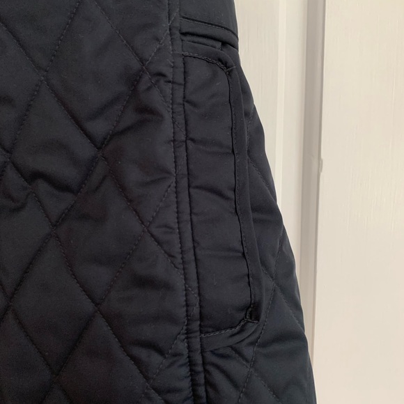 L.L. Bean Quilted Riding Vest Navy Medium - Picture 3 of 8